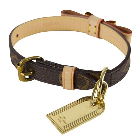 louis vuitton harness|louis vuitton dog collar leash.